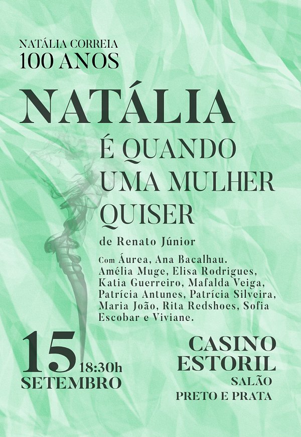 Nat Lia Quando Uma Mulher Quiser Eventos Em Lisboa