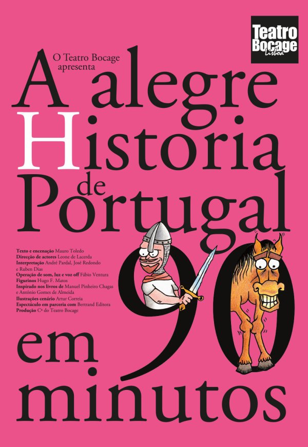A alegre história de Portugal em 90 min. - Teatro Bocage