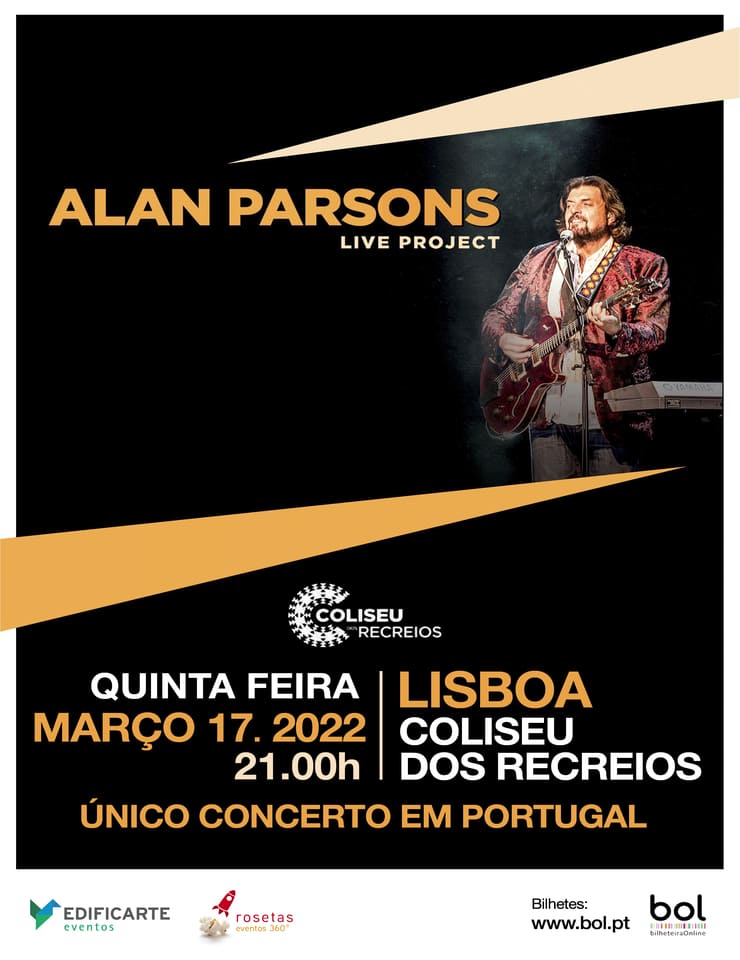 ALAN PARSONS - Coliseu de Lisboa