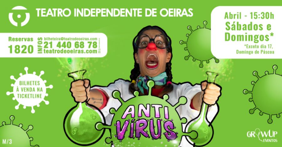 Teatro Infantil Antivírus a Magia Contra-Ataca