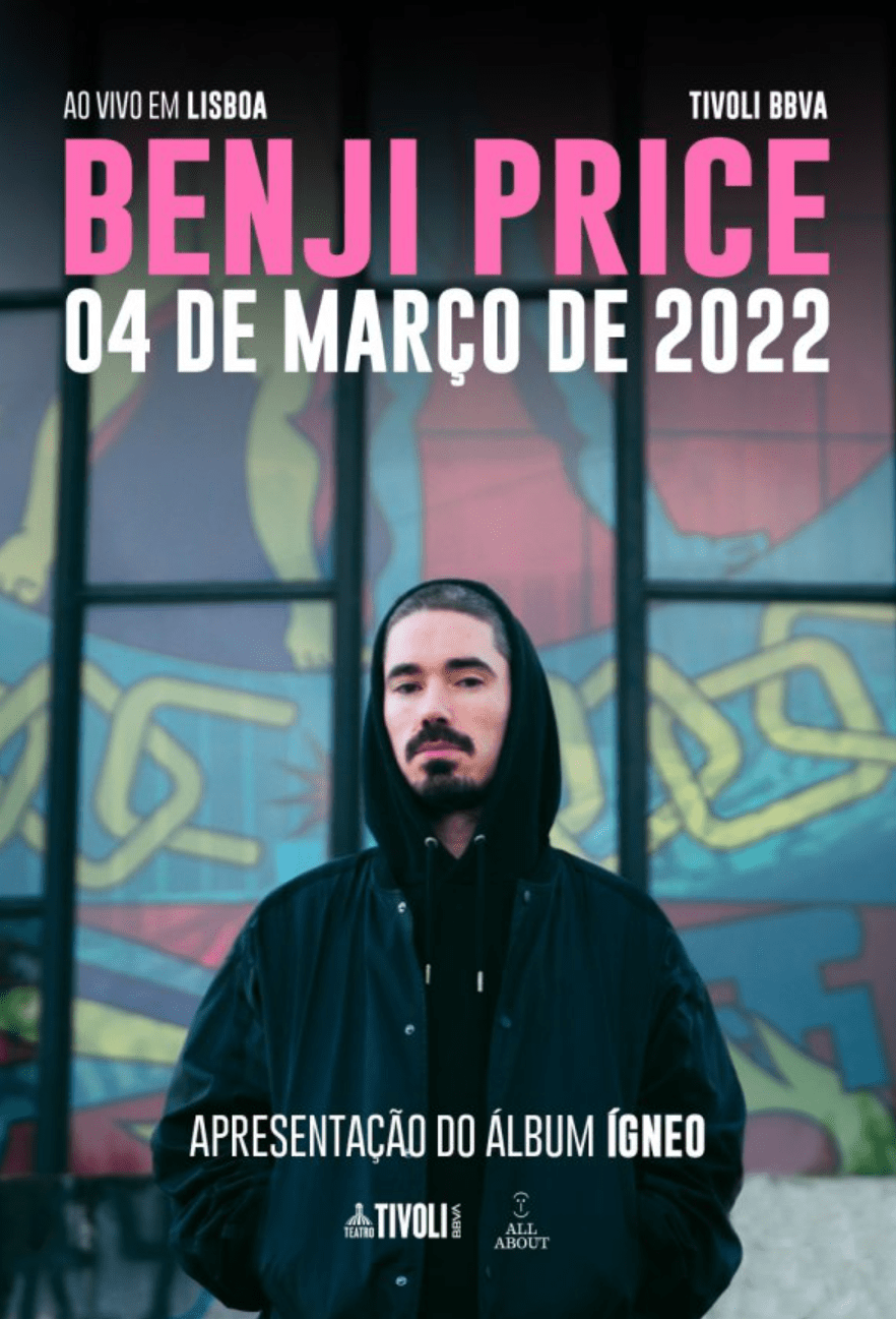 Benji Price - ao Vivo em Lisboa