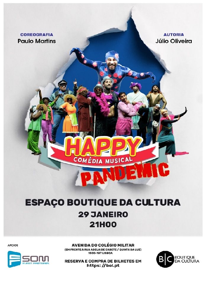 HAPPY PANDEMIC - HAPPY COMÉDIA MUSICAL