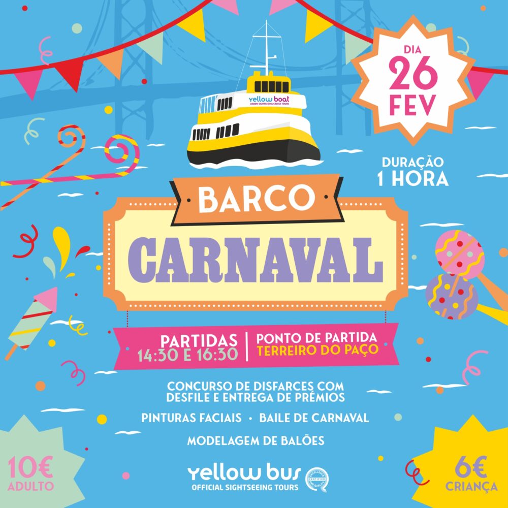 Barco de Carnaval - Yellow Boat