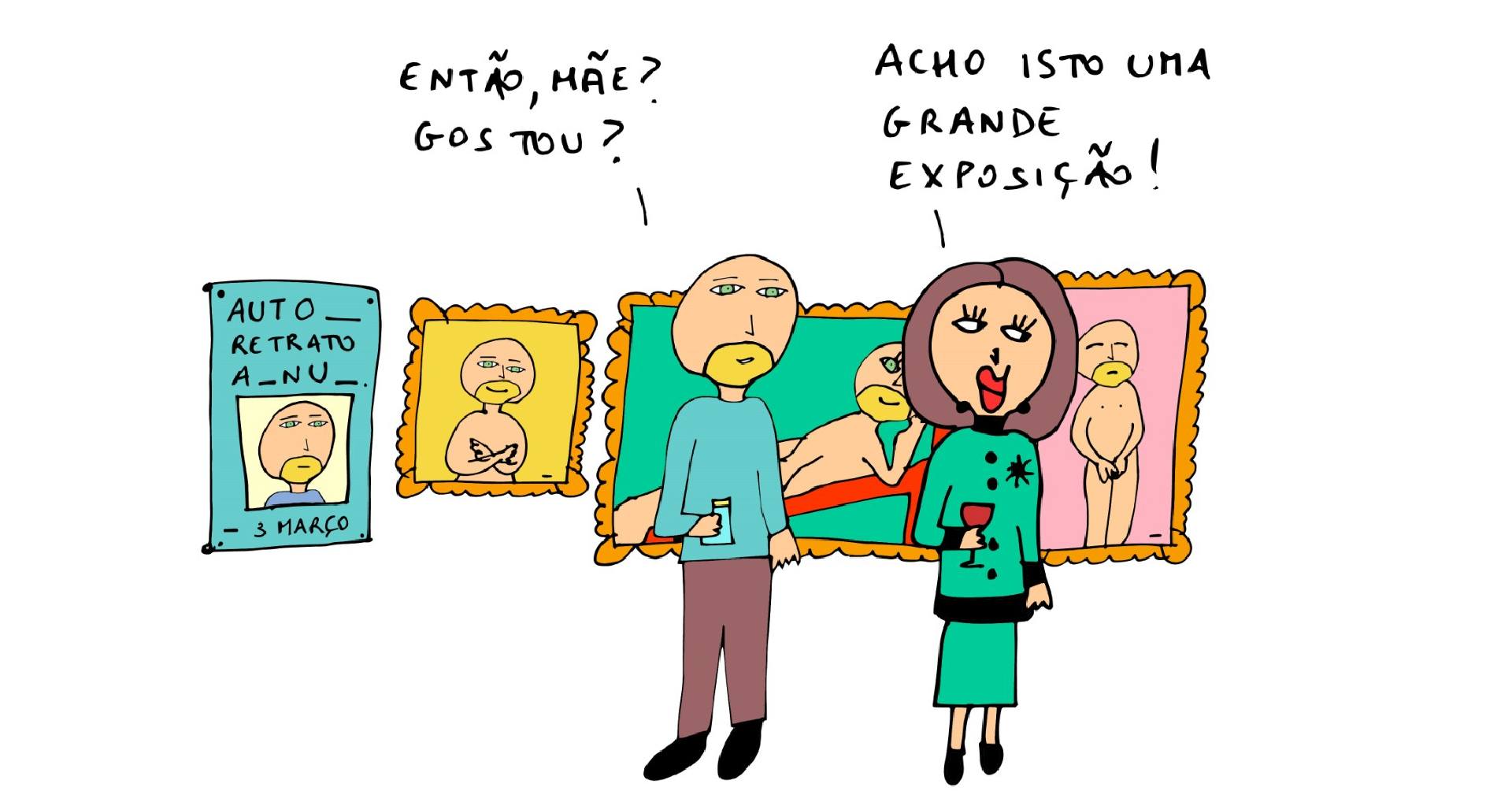 BORDELLO Ao que isto chegou uma retrospetiva de Hugo van der Ding