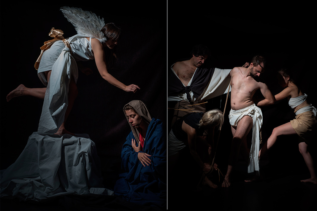 Quadros Vivos de Caravaggio na Igreja de São Roque
