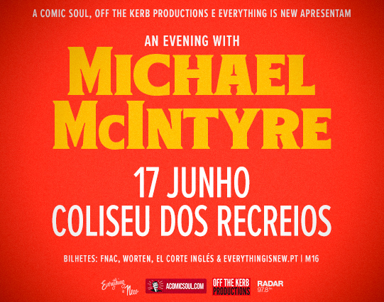MICHAEL MCINTYRE - COLISEU DE LISBOA