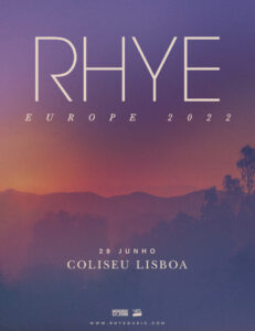 RHYE - COLISEU DE LISBOA