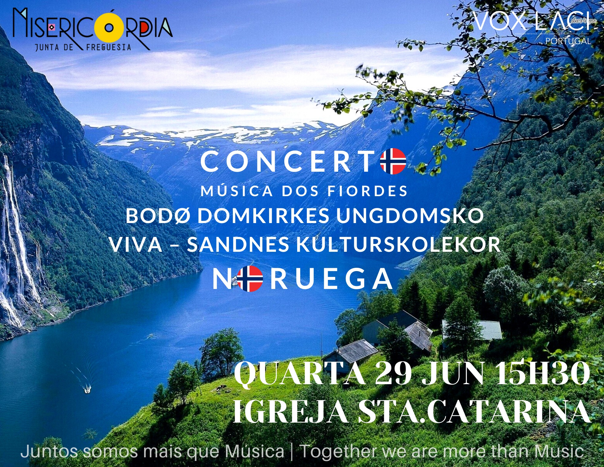MÚSICA DOS FIORDES - Igreja de Santa Catarina