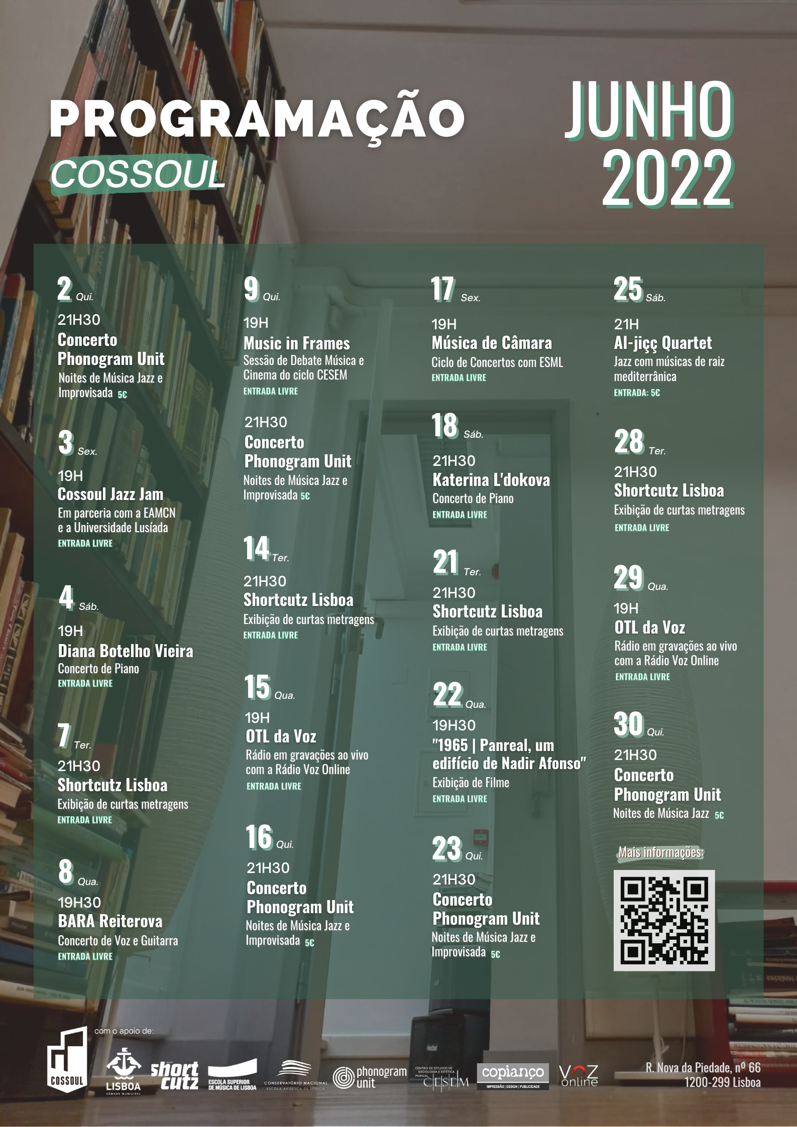 Programação Cossoul Junho 2022