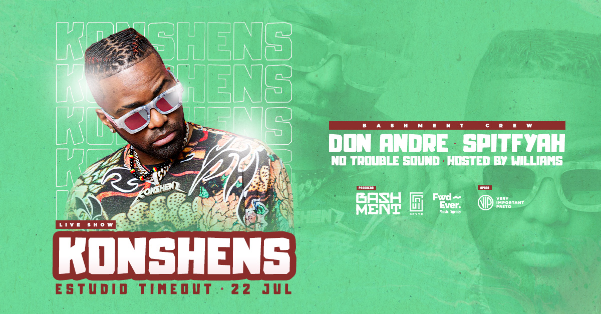 Bashment invite Konshens - Time Out Market Lisboa