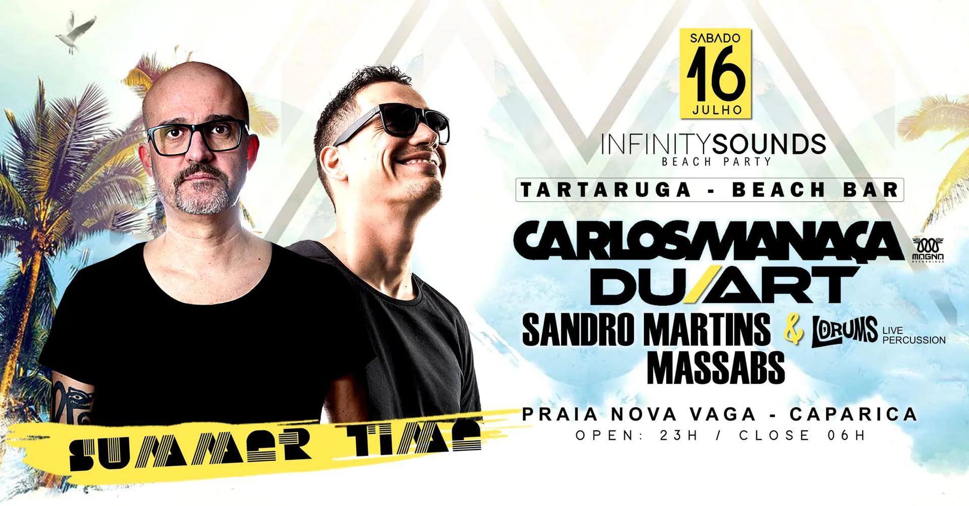 Carlos Manaça @ Tartaruga Beach Club [Costa Caparica]