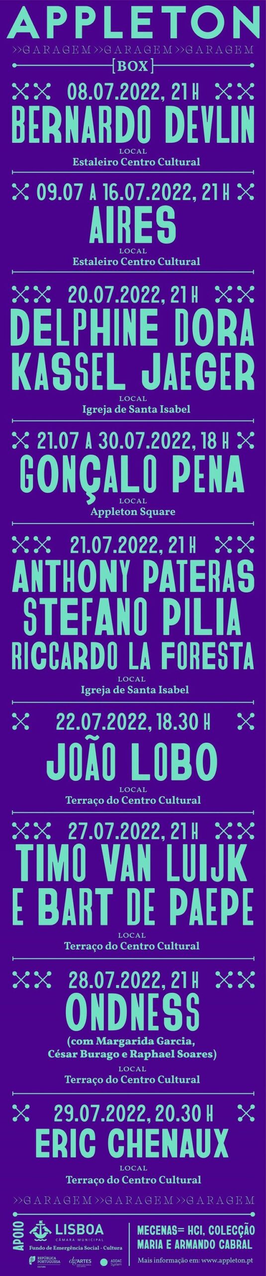 FESTIVAL APPLETON GARAGEM