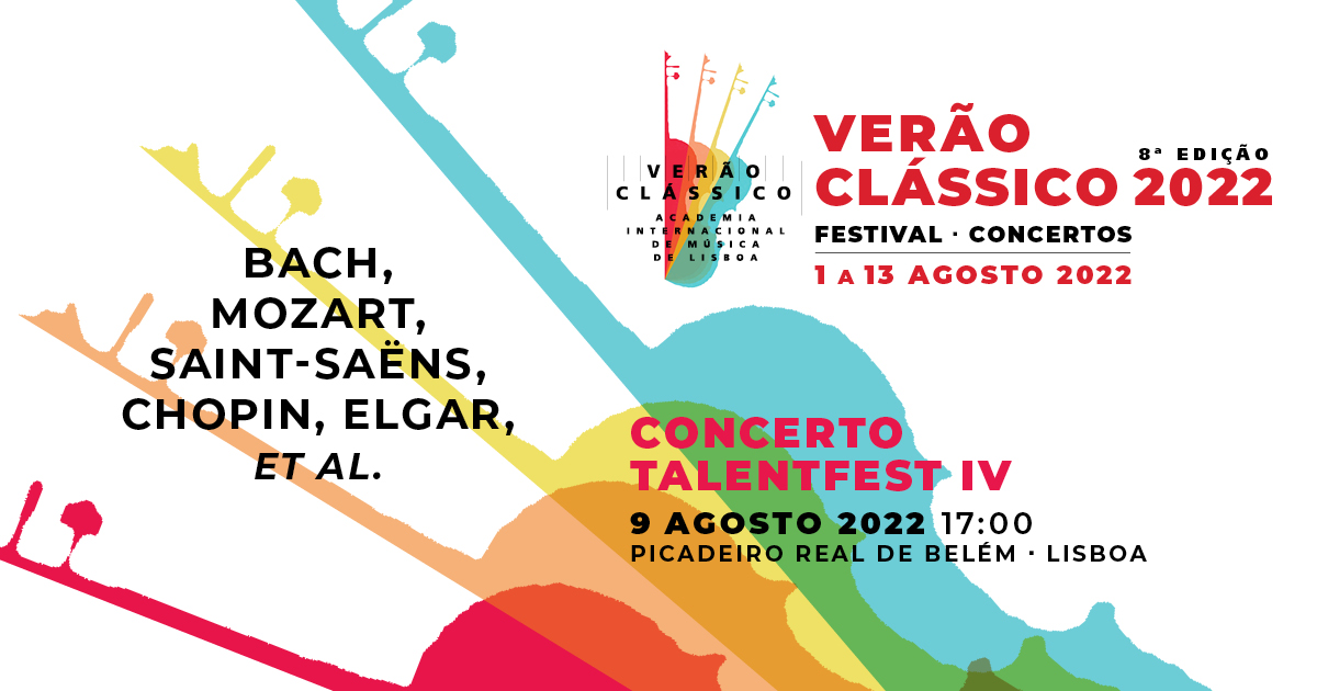Concerto TalentFest IV - VERÃO CLÁSSICO 2022