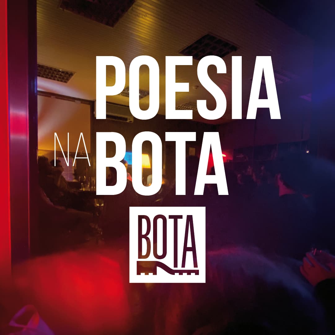 ð Poesia na Bota ð No próximo encontro, segunda-feira, às 21h25, José Anjos e convidados irão transformar a BOTA num refúgio para todos os amantes da poesia! Este evento semanal é um espaço aberto para aqueles que querem ler, ouvir e compartilhar poemas, com total liberdade de tema ou guião. ð Data: Todas as segundas-feiras ð Hora: 21:25 - 23:45 ð Local: BOTA, Largo de Santa Bárbara, 3D, Lisboa ð¸ Entrada: Livre José Anjos irá receber o público com uma seleção de autores portugueses e internacionais. Se preferir, traga um poema próprio ou escolha um dos que o anfitrião disponibiliza para leitura. Aproveite o ambiente acolhedor da BOTA, com cerveja, vinho e uma atmosfera de partilha, onde poesia e convívio se unem para criar uma noite inesquecível. ✨ Traga o seu poema, a sua voz ou apenas o seu amor pela poesia. Junte-se a nós para celebrar a palavra e a expressão! ð Poesia na Bota ð On the upcoming Monday, at 9:25 pm, José Anjos and guest poets invite you to join Poesia na Bota for a unique night of open poetry at BOTA. This weekly gathering is a free space for those who wish to read, listen, or share poems with no set theme or script. ð Date: Every Monday ð Time: 9:25 pm - 11:45 pm ð Location: BOTA, Largo de Santa Bárbara, 3D, Lisbon ð¸ Admission: Free José Anjos will welcome attendees with a selection of poems by Portuguese and international authors. You can bring your own poem to share or select one provided by the host. BOTA’s welcoming ambiance, complete with wine and beer, makes it an ideal spot for this special night of spoken word and connection. ✨ Bring your poem, your voice, or simply your love for poetry. Join us in celebrating words and expression! Poesia na BOTA