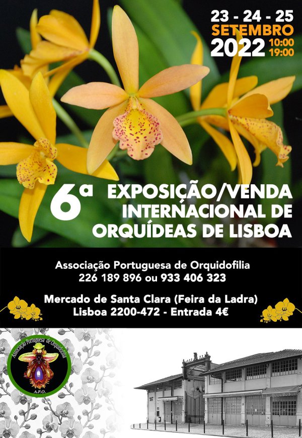 6ª Exposição Internacional de Orquídeas de Lisboa