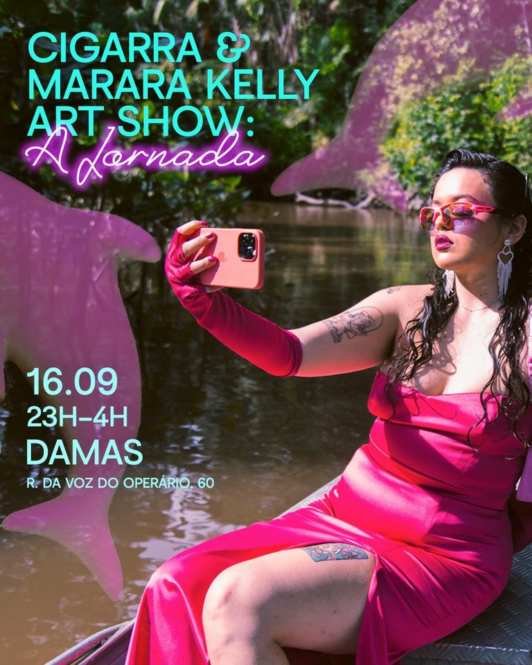Cigarra & Marara Kelly Art Show A Jornada