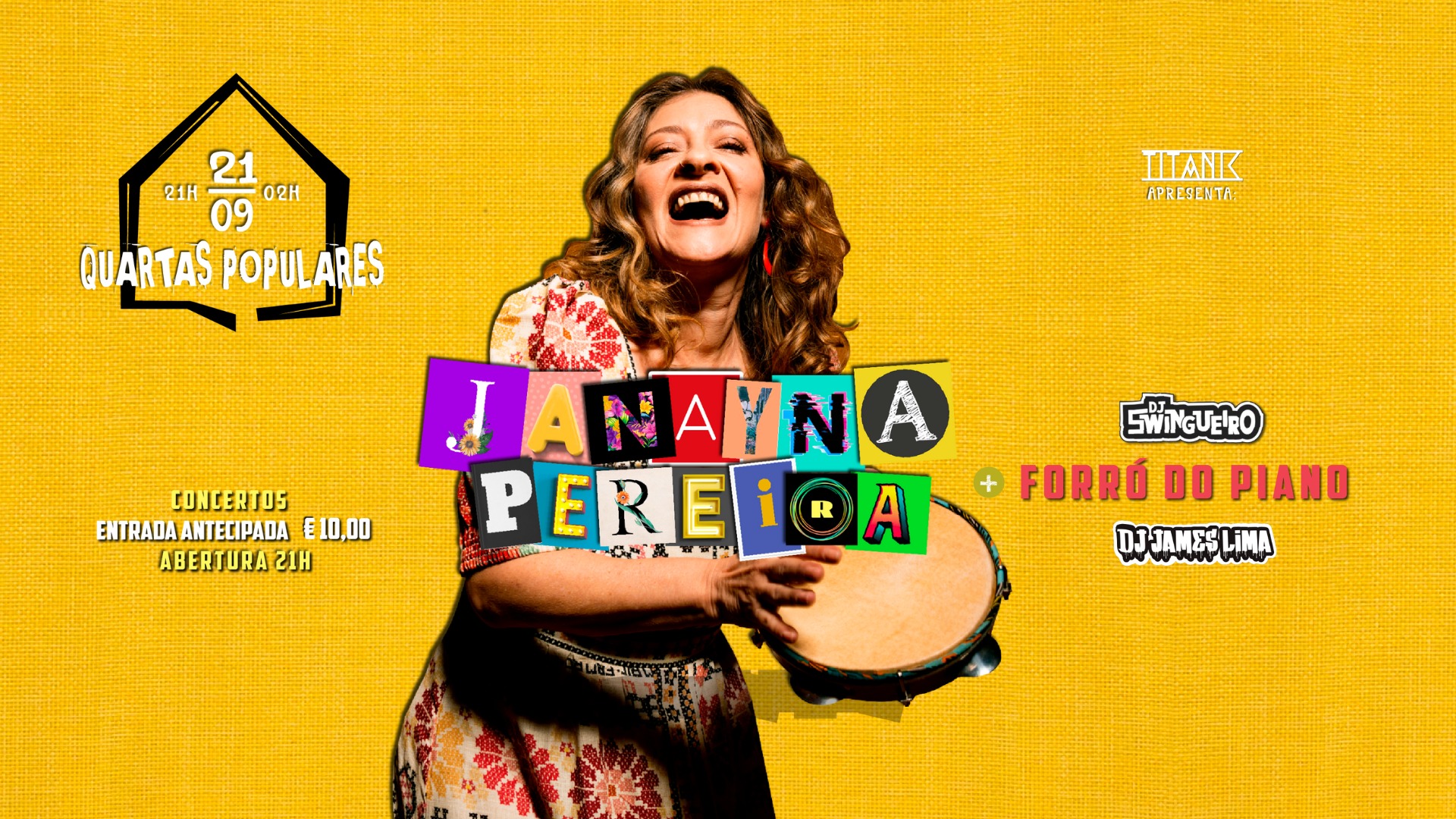 Janayna Pereira & Forró do Piano - DJ Swingueiro + DJ James Lima