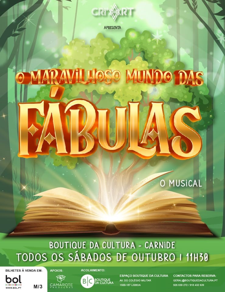 O MARAVILHOSO MUNDO DAS FÁBULAS - O MUSICAL