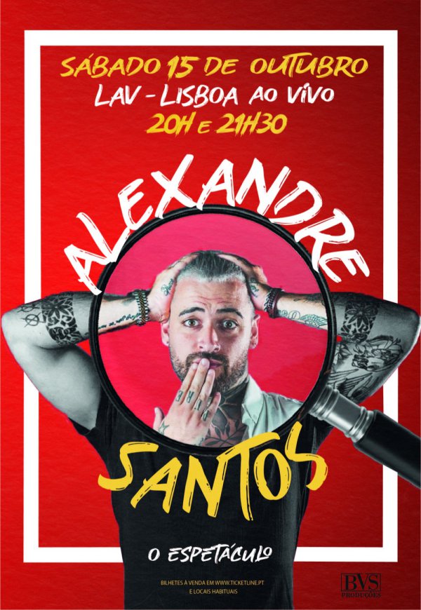 ALEXANDRE SANTOS O ESPECTÁCULO - LAV