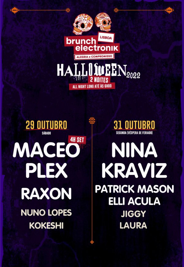BRUNCH HALLOWEEN - Pavilhão Carlos Lopes