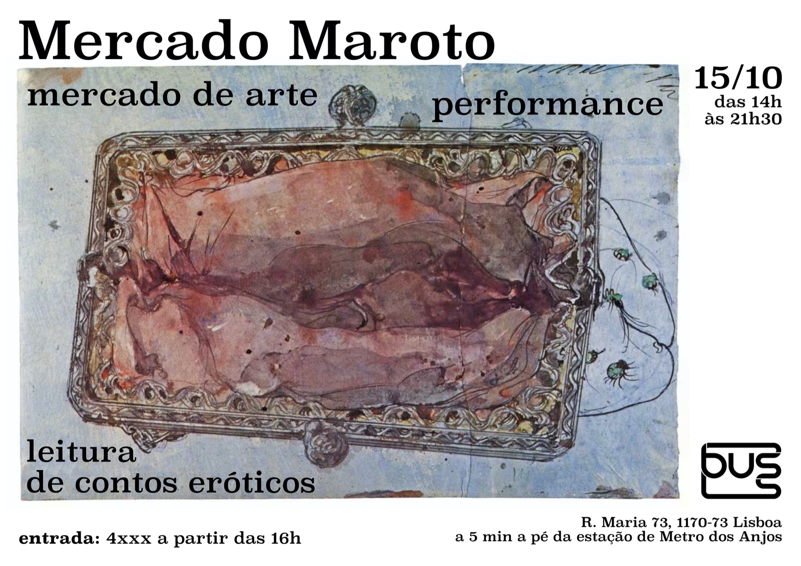 Mercado Maroto no BUS - Paragem Cultural