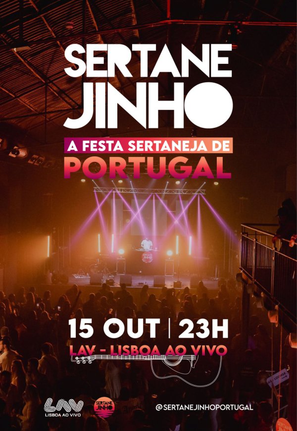 SERTANEJINHO - LAV Lisboa ao Vivo
