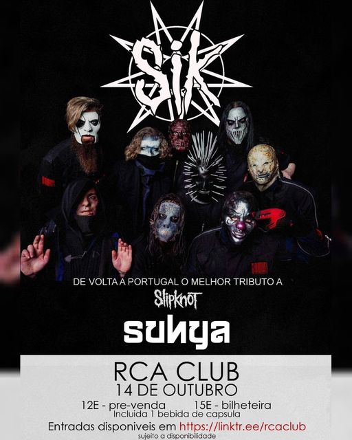 SIK (Slipknot Tribute) + SUNYA