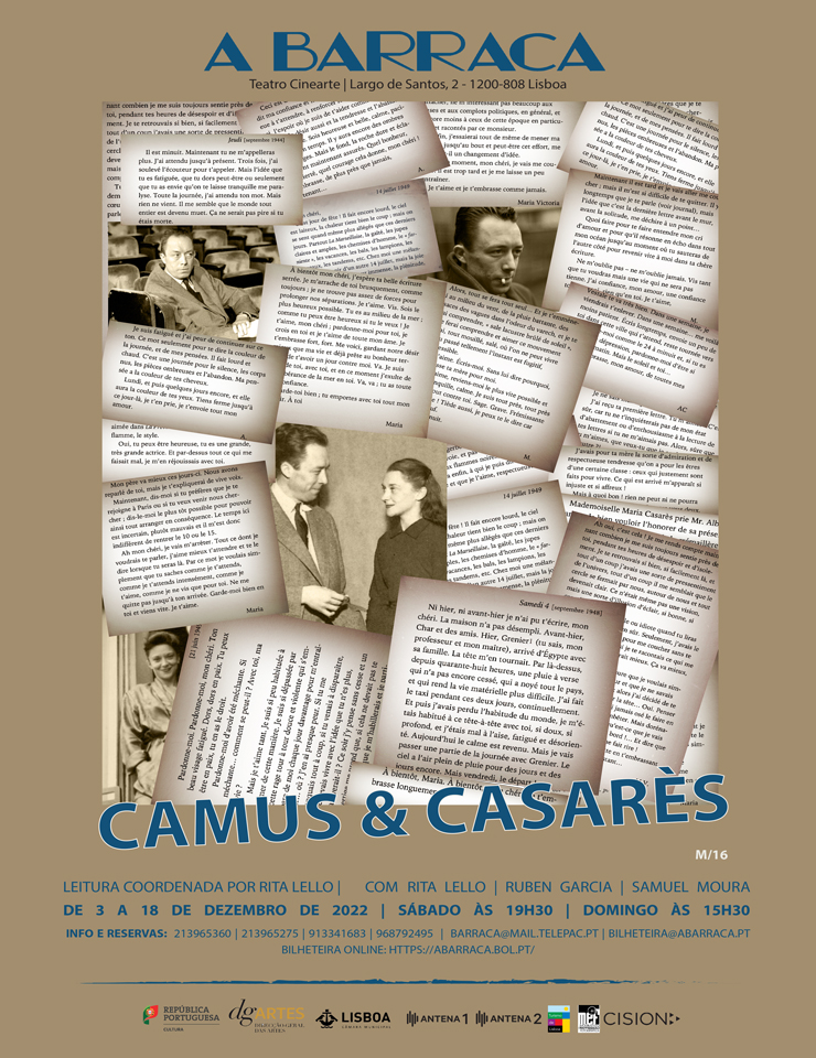 CAMUS & CASARÈS - CORRESPONDÊNCIA AMOROSA