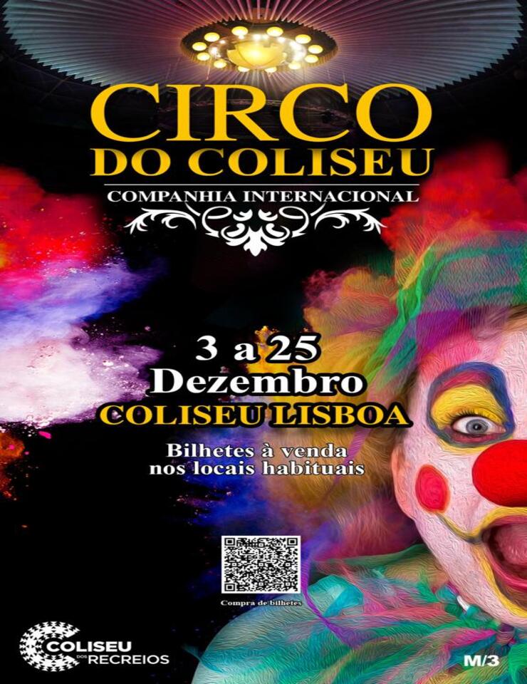 CIRCO DE NATAL DO COLISEU DE LISBOA 2022