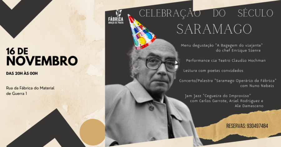 Celebração de um século do nascimento do Saramago