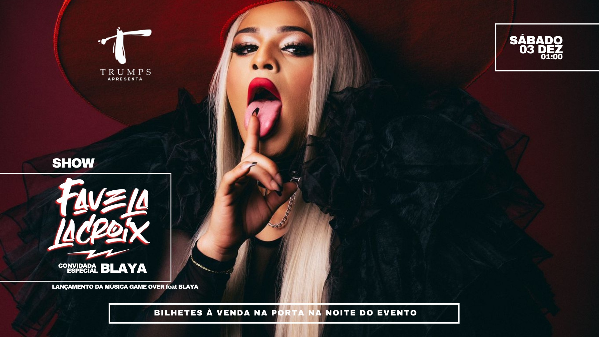 FAVELA LACROIX feat BLAYA - Trumps Club - Lisboa