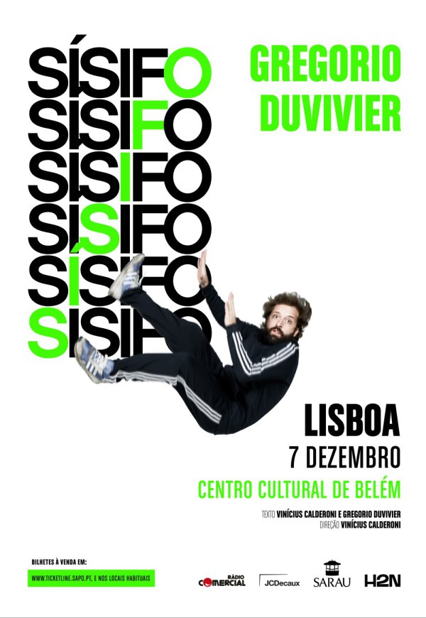 SÍSIFO - GREGÓRIO DUVIVIER - CCB