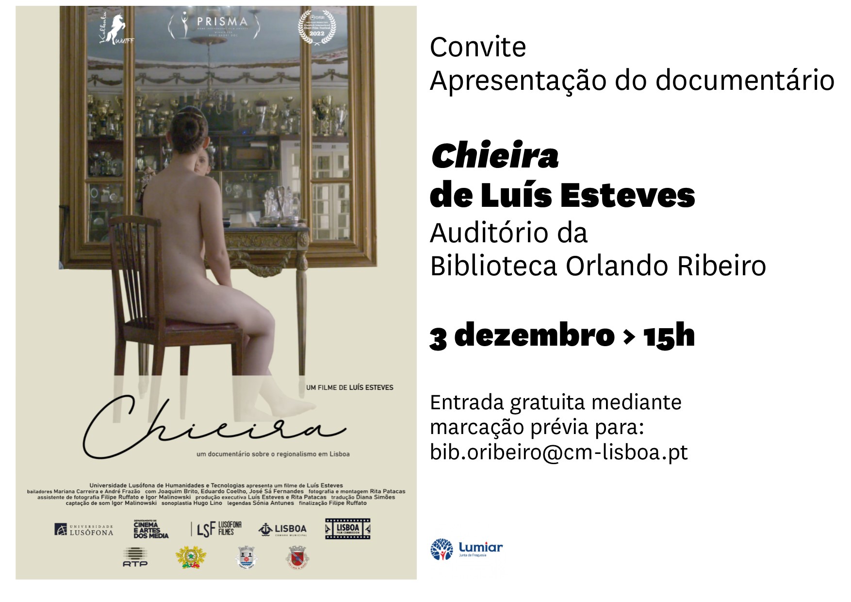 Chieira - filme documentário