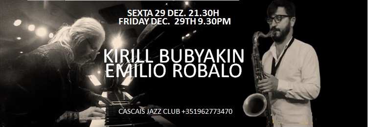 Emilio Robalo piano Kirill Bubyakin sax