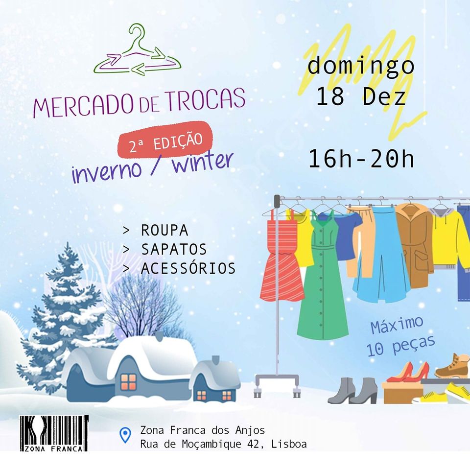 Mercado de trocas - Zona Franca nos Anjos