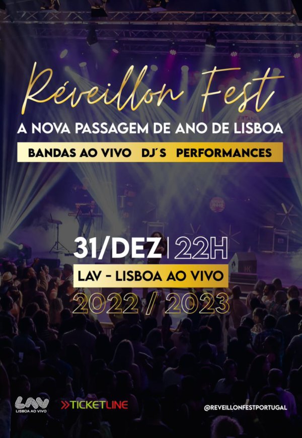 RÉveillon Fest 2023 Lav Cartaz Cultural De Lisboa