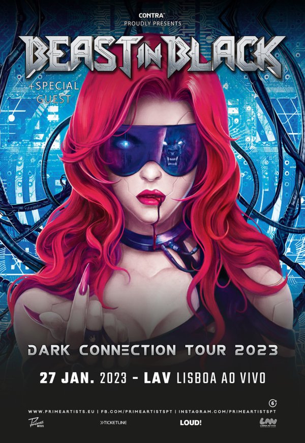 BEAST IN BLACK DARK CONNECTION TOUR 2023