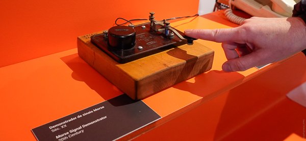 Código experiência – experimentar a telegrafia
