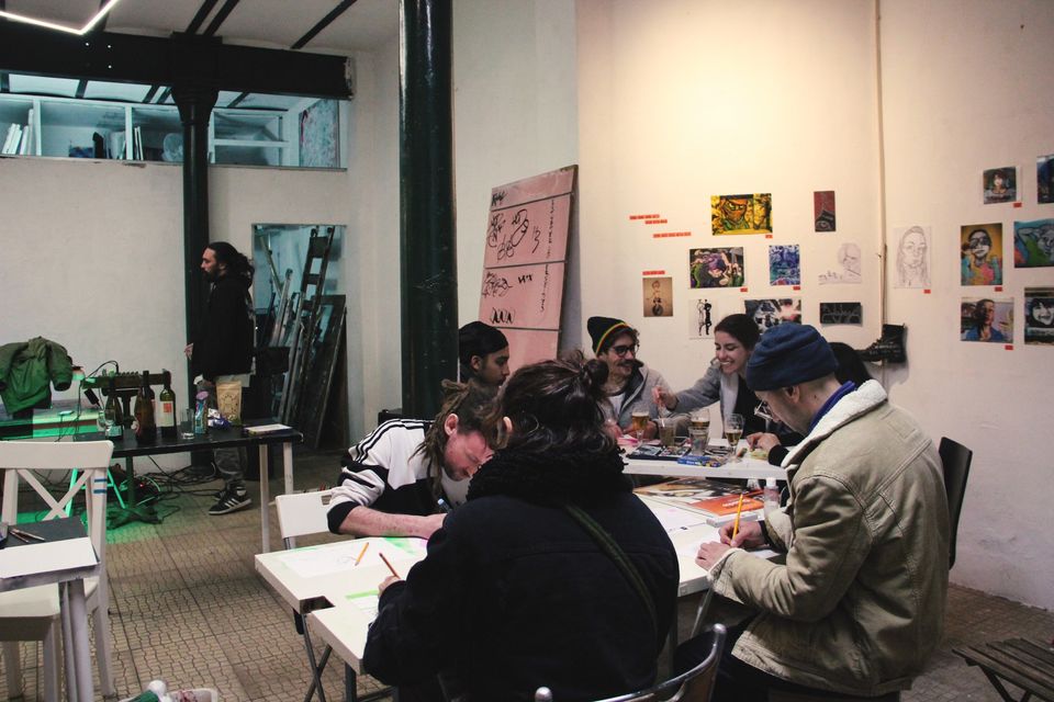 Drink and Draw