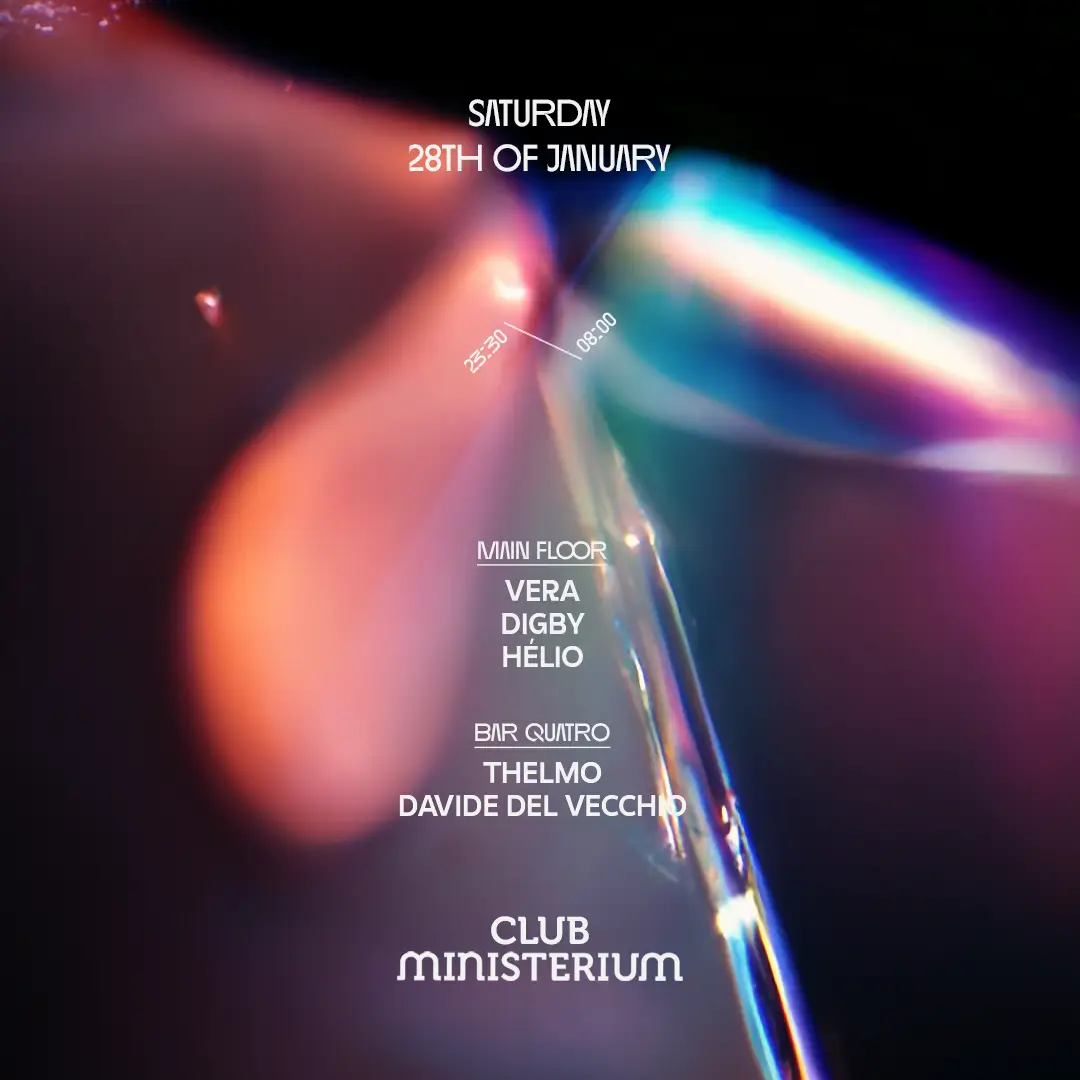 Ministerium Club Vera, Digby, Davide Del Vecchio & More