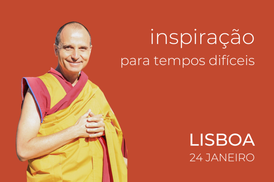 Palestra em Lisboa - INSPIRAÇÃO para Tempos Difíceis
