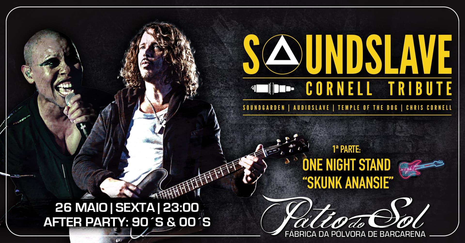 SoundSlave - Tributo Chris Cornell 1ª Parte 1NS Skunk Anansie After Party 90´s & 00´s