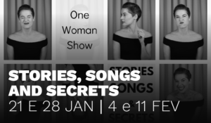 Stories, Songs & Secrets - One woman show - Jantar & Concerto