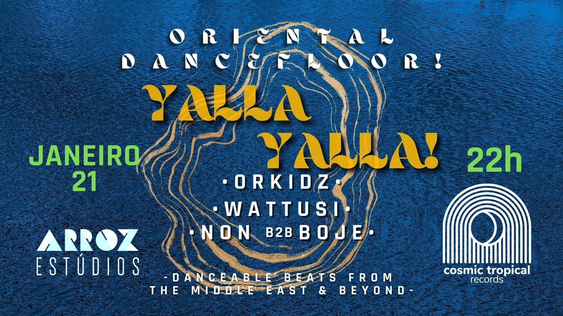 Yalla Yalla! Oriental Dancefloor