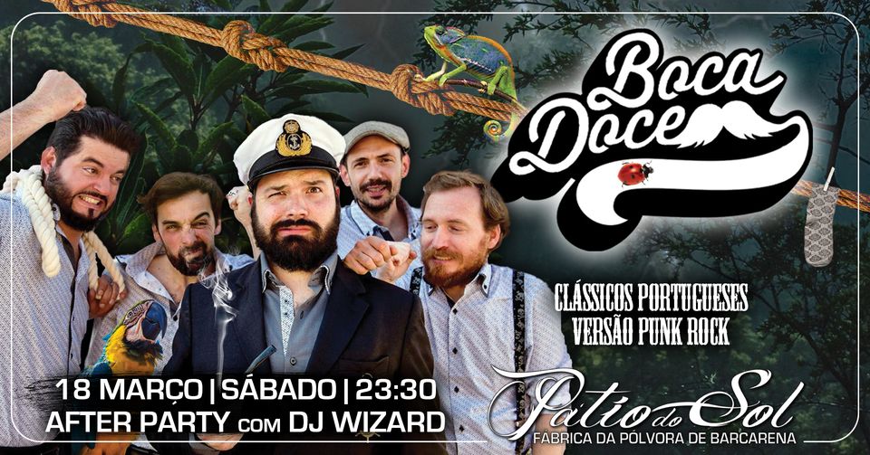 Boca Doce - Clássicos Portugueses versão Punk Rock After Party com DJ Mário Rui