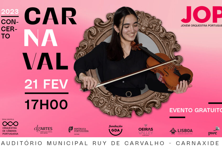 Concerto Carnaval JOP - Auditório Ruy de Carvalho