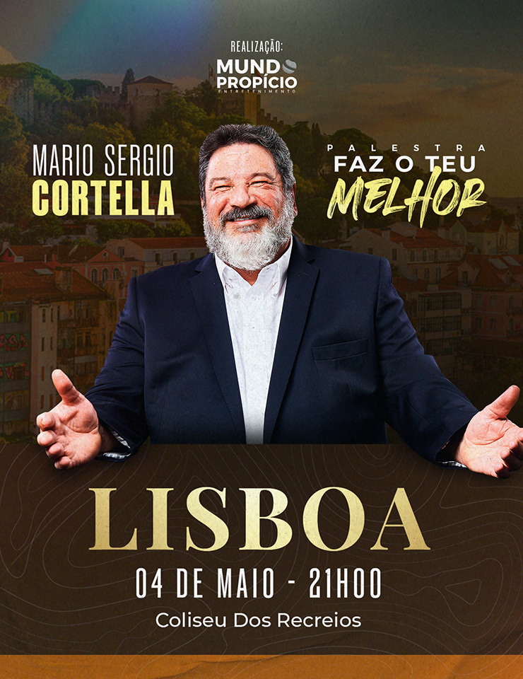 MARIO SERGIO CORTELLA - COLISEU DE LISBOA