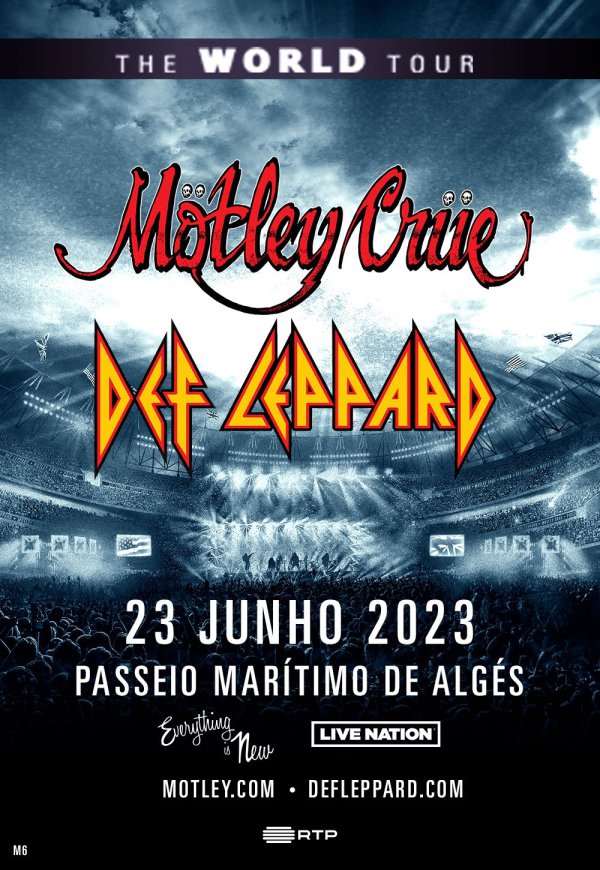 MÖTLEY CRÜE & DEF LEPPARD - Lisboa 2023