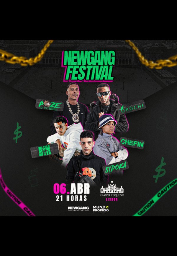 NEWGANG FESTIVAL! - Campo Pequeno