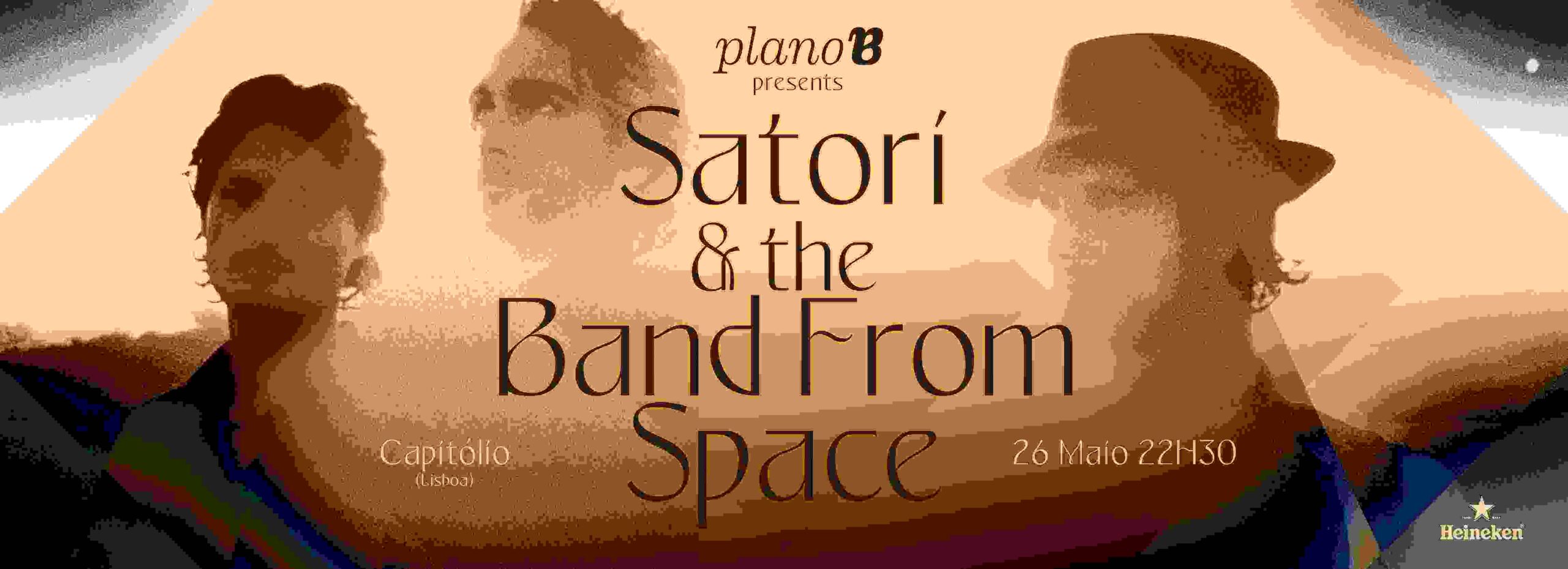 SATORI & THE BAND FROM SPACE - CAPITÓLIO